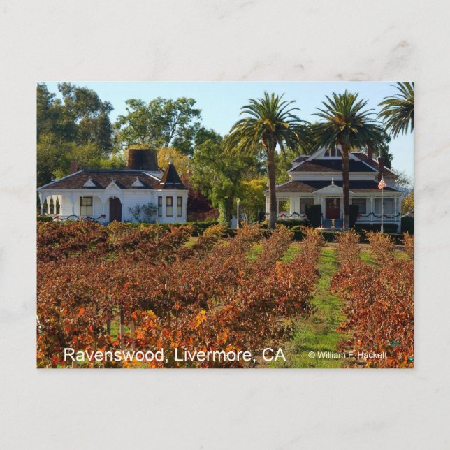 Ravenswood Livermore California Products Vykort (Framsida)