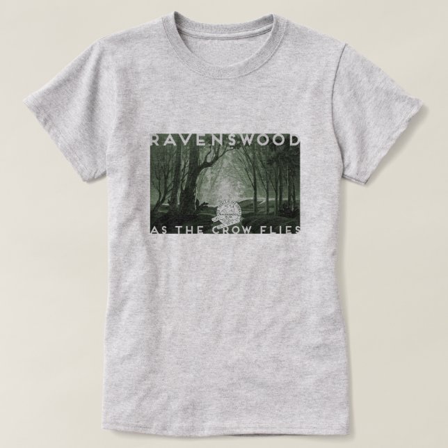 Ravenswood West Virginia | som kråkaflugorna Tee Shirt (Design framsida)