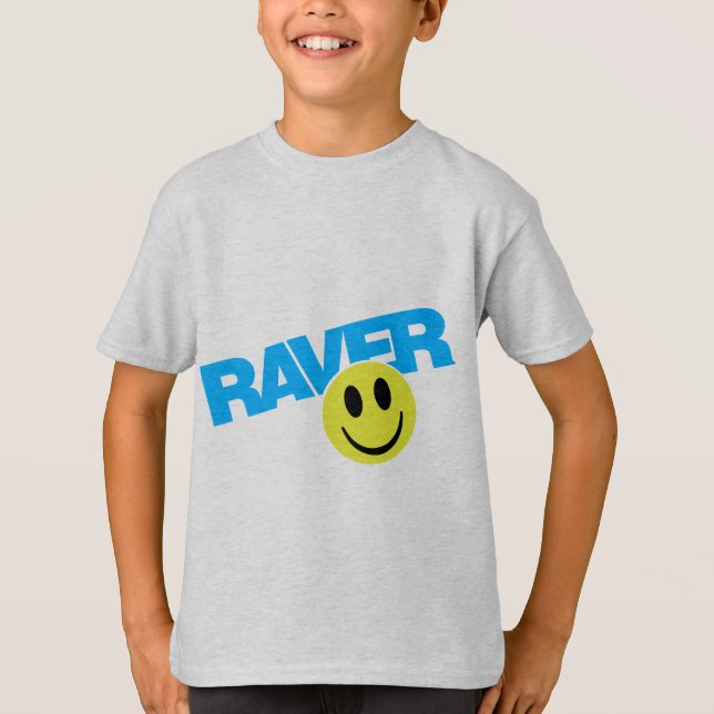 Raver - Ravermusik DJ som klubbar översvallande Tröja (Framsida)