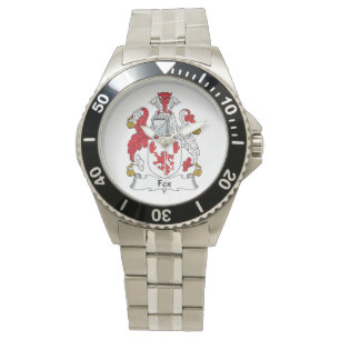 Rävfamiljvapensköld Armbandsur