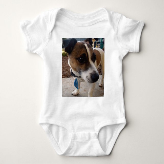 Rävhund attraktion, t shirt (Framsida)