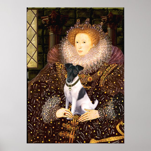 Rävhund - Drottning Elizabeth Poster (Framsidan)