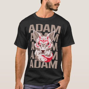 Rävhuvud - Adam Namn T Shirt