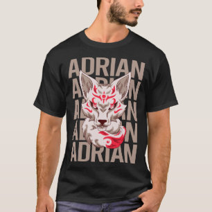 Rävhuvud - Adrian Namn T Shirt