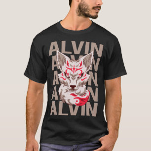 Rävhuvud - Alvin Namn T Shirt