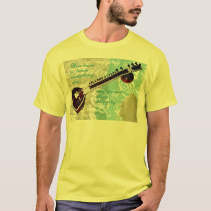 Ravi Shankar Tribute till sitar- och indiermusik T-shirt