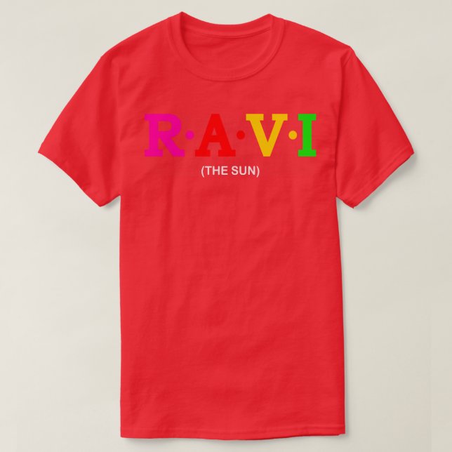 Ravi Sol T Shirt (Design framsida)