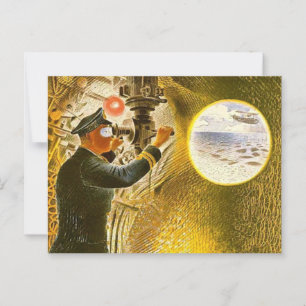 Ravilious - Befälhavare för ubåt Vykort