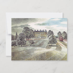 Ravilious - Buscot Park, Farringdon Oxfordshire Vykort