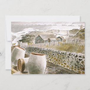 Ravilious - Convoy Passing an Island Kort