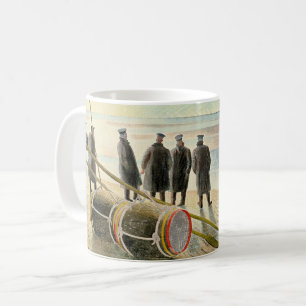 Ravilious - Farligt arbete vid lågvatten, Kaffemugg