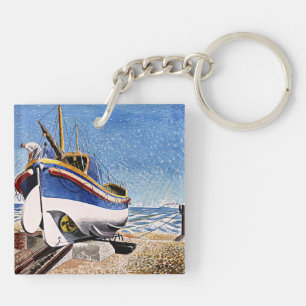 Ravilious - Livbåt i Aldeburgh