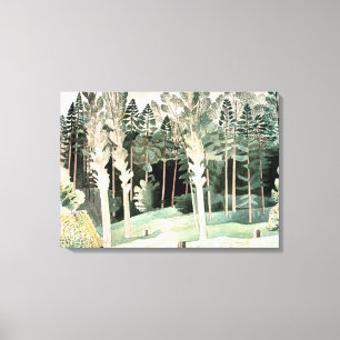 Ravilious-Lombardiet Poplars Canvastryck