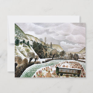 Ravilious - Nyårssnö, Kort