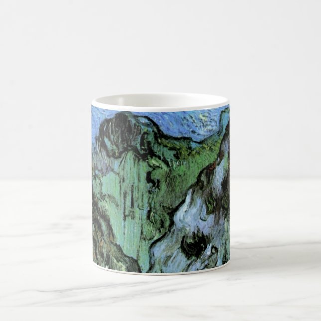 Ravin de Les Peiroulets av Vincent van Gogh Kaffemugg (Center)