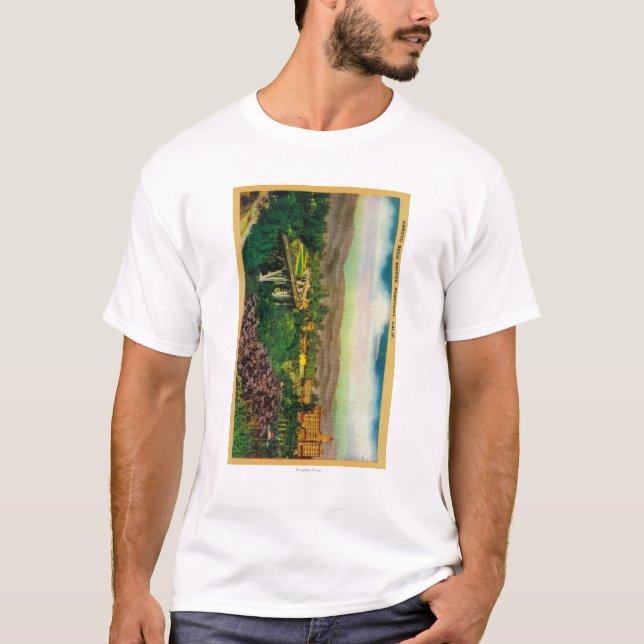 Ravin Seco BridgePasadena, CA T-shirt (Framsida)