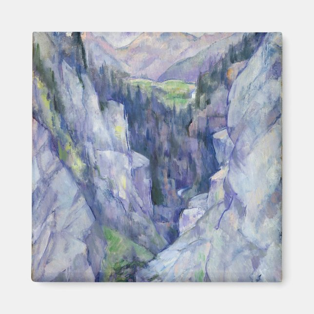 Ravine at Pians, 1921 Magnet (Framsidan)