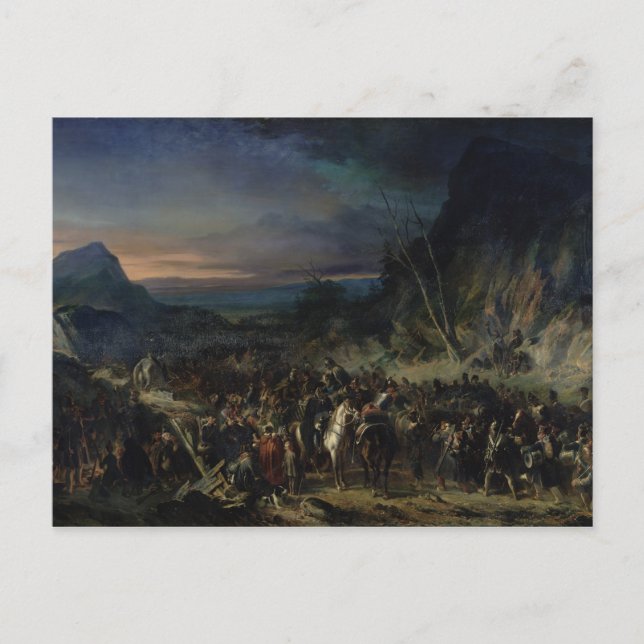 Ravine, Kampanj 1809, 1843 Vykort (Framsida)