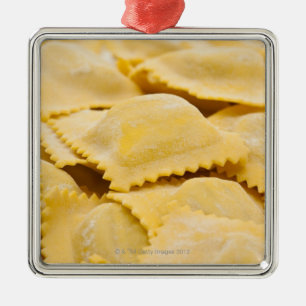 ravioli julgransprydnad metall