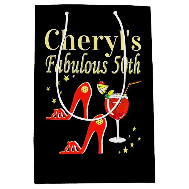 RAVISHING RED 50:E BIRTHDAY DIVA DESIGN (Framsidan)