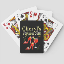 RAVISHING RED 50:E BIRTHDAY DIVA DESIGN CASINOKORT
