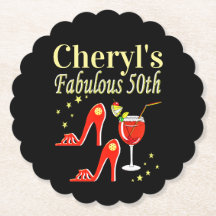 RAVISHING RED 50:E BIRTHDAY DIVA DESIGN