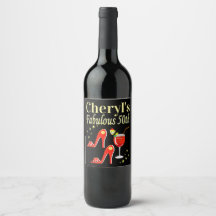 RAVISHING RED 50:E BIRTHDAY DIVA DESIGN
