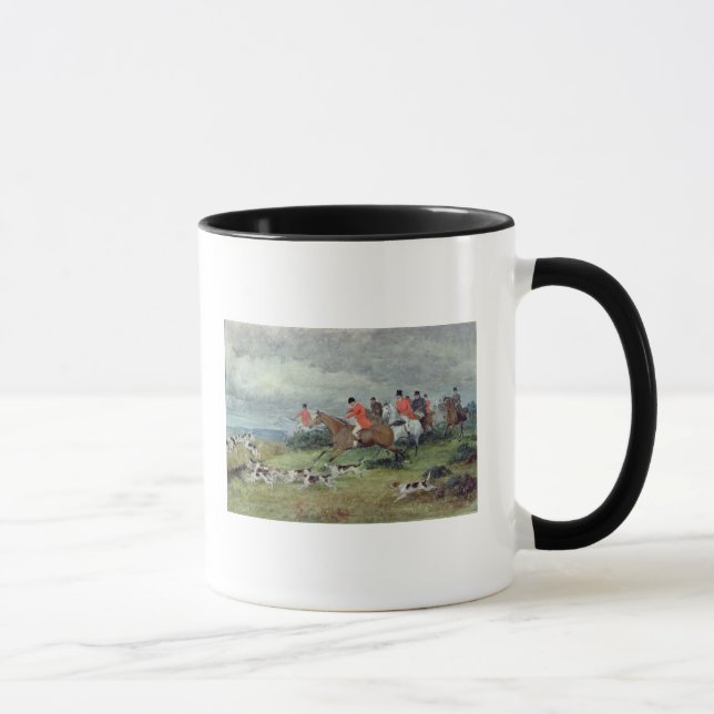 Rävjakt i Surrey, 19th århundrade Mugg (Höger)