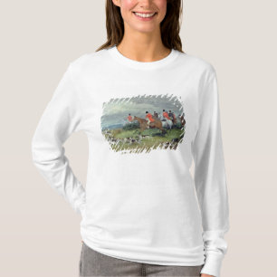 Rävjakt i Surrey, 19th århundrade T-shirt