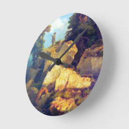 Rävjakt Josef Navrátil  Efter 1850 Rund Klocka