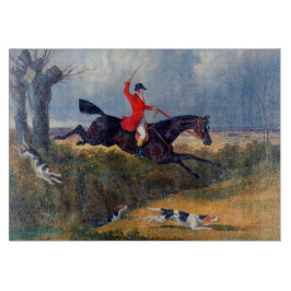 Rävjakt Rensar en dike John Herring 1839