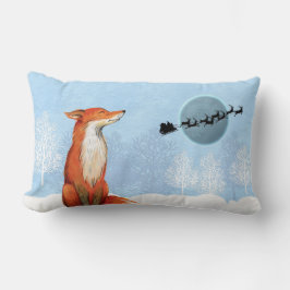 Rävjulen kudder lumbarkudde