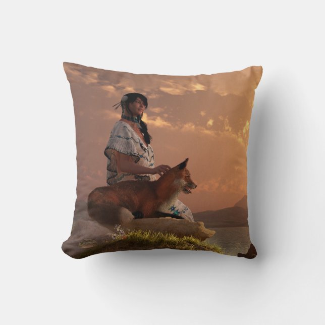 Rävjungfru Kudde (Framsida)