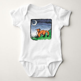 Rävkidss onsie för crawlsimmare tee shirt