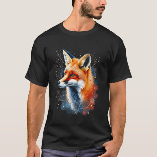 Rävmotiv T Shirt