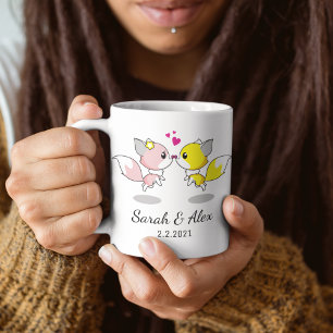 Rävmugg, Personlig kaffemugg för par,