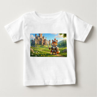 Rävriddare slott barn tecknad t-shirt