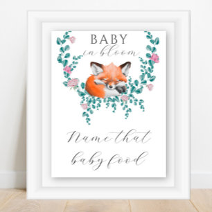 Rävröja - döp den där barnmaten poster