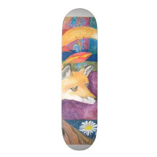 rävskateboard skateboard bräda 21,5 cm