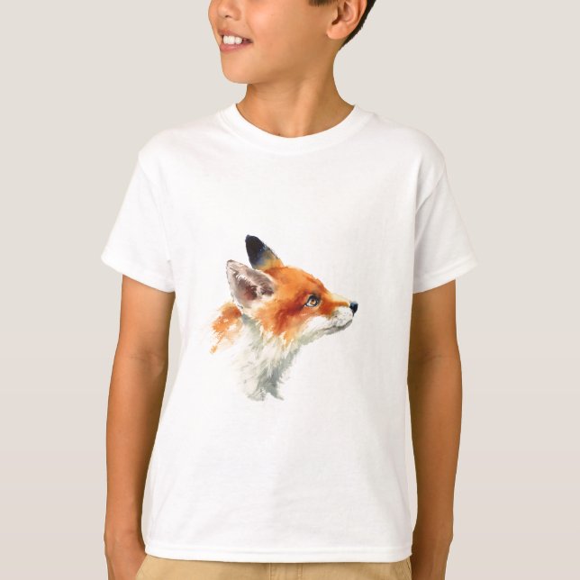 Rävvattenfärg T Shirt (Framsida)