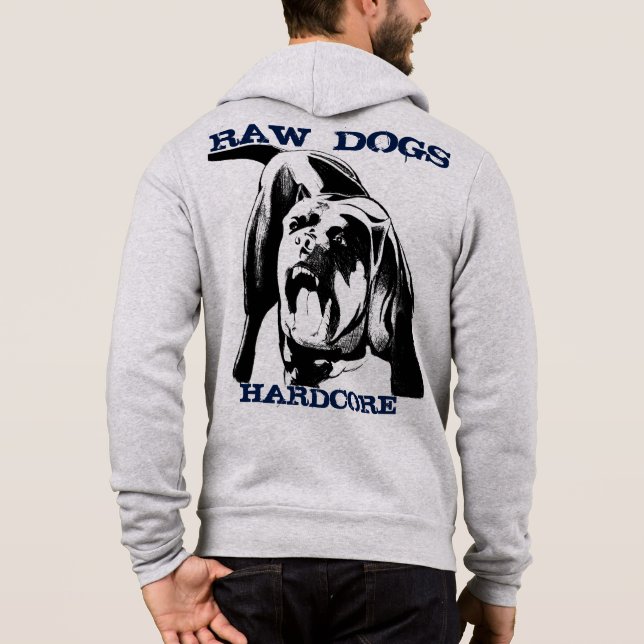 RAW HUNDAR HARDCORE T SHIRT (Baksida)