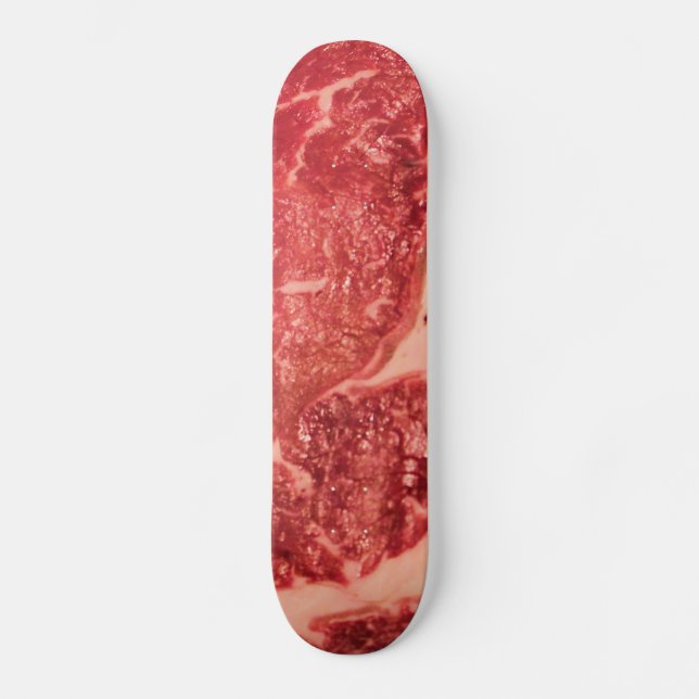 Raw Kött Ribeye Steak Skateboard Bräda 20,5 Cm (Framsida)