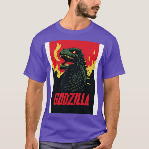 Raw Roaring Godzilla T Shirt