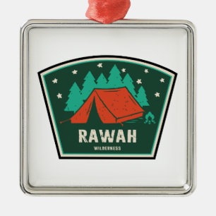 Rawah Wilderness Colorado Camping Julgransprydnad Metall