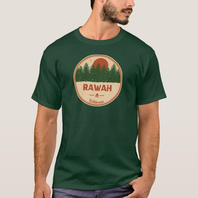 Rawah Wilderness Colorado T Shirt (Framsida)