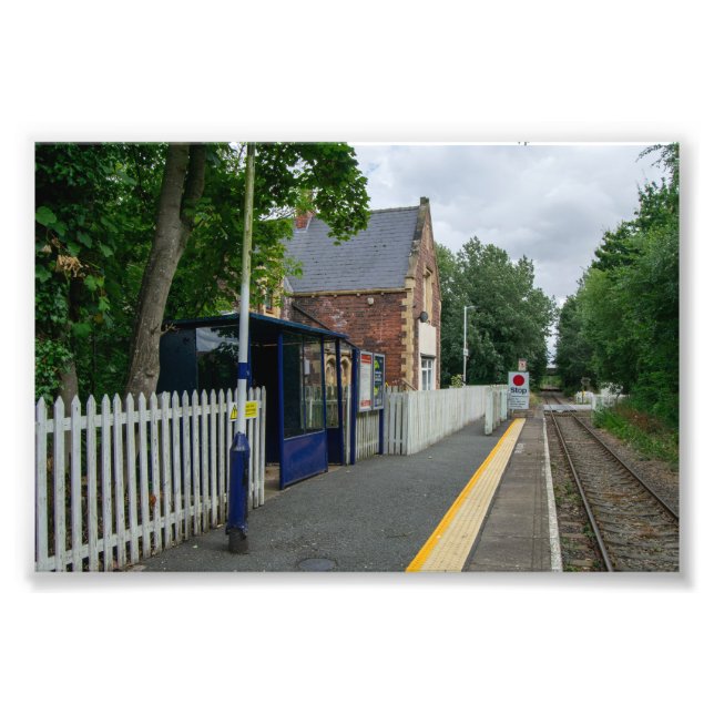 Rawcliffe Railway Station Fototryck (Framsidan)