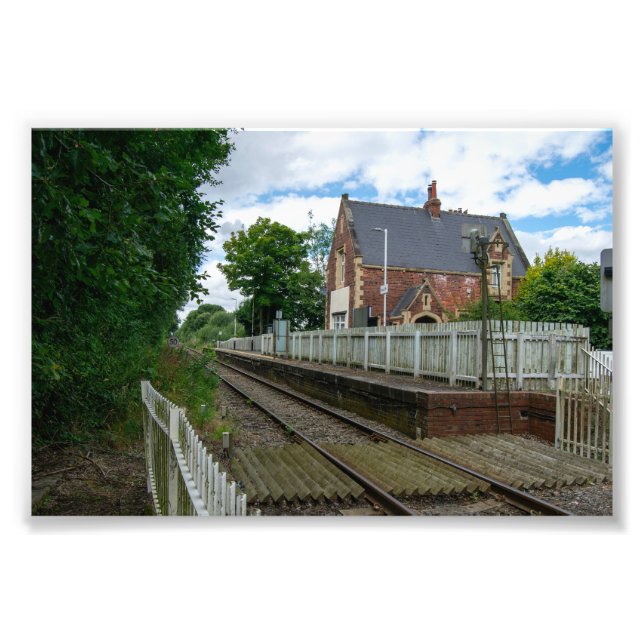 Rawcliffe Railway Station Fototryck (Framsidan)
