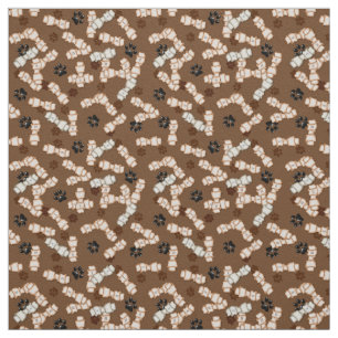 Rawhide Hund Bones-Fabric Tyg