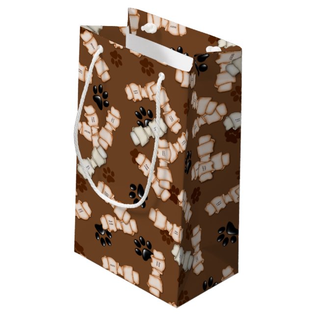 Rawhide Hund Bones-GIFT BAG S (Baksidan Vinklad)