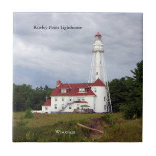 Rawley Point Lighthouse-panel Kakelplatta